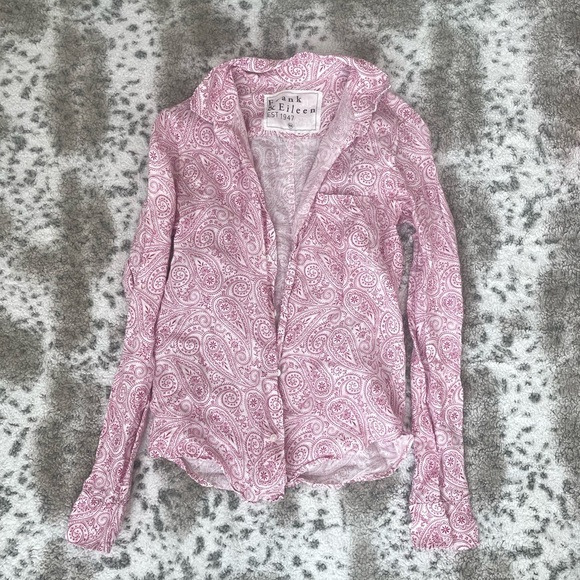 Frank & Eileen Tops - Frank & Eileen pink button up shirt